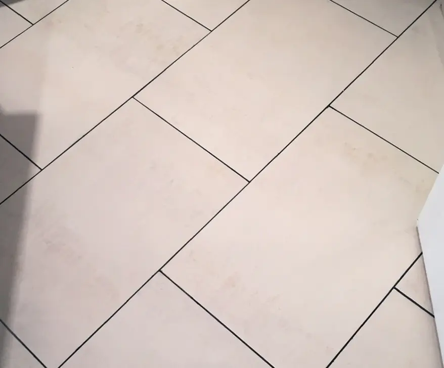 Grout repair - After